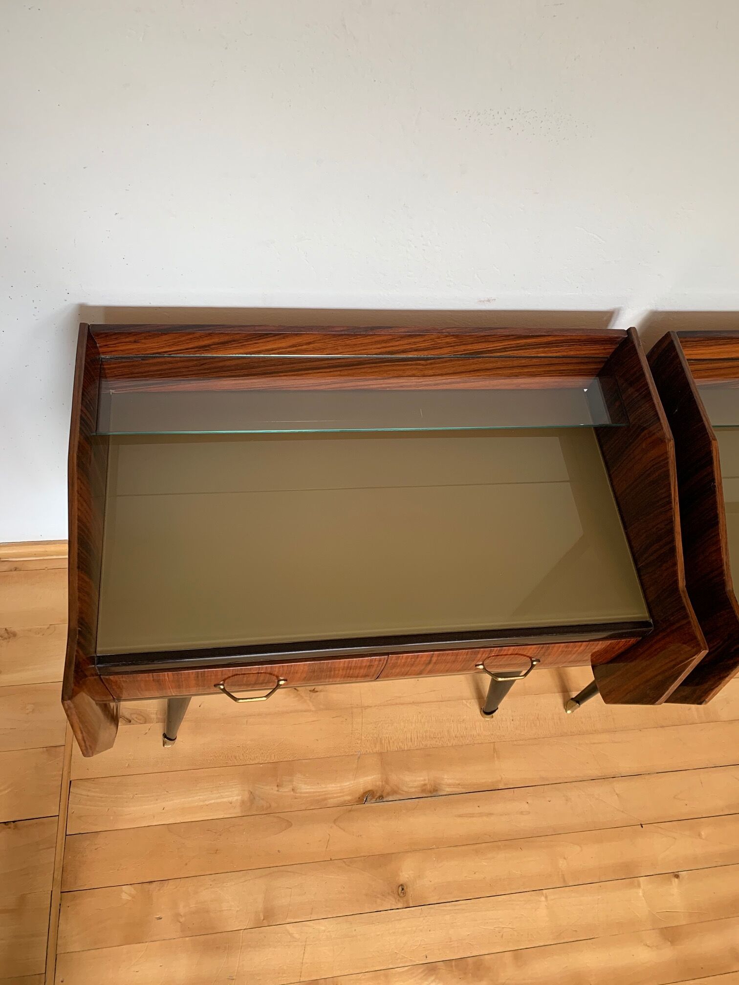 Pair of bedside tables by Paolo Buffa, Italy, 1950s