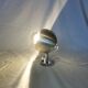 Lampe spot Eyeball aluminium brossé, 1970