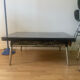 4 chairs and marble effect Formica coffee table