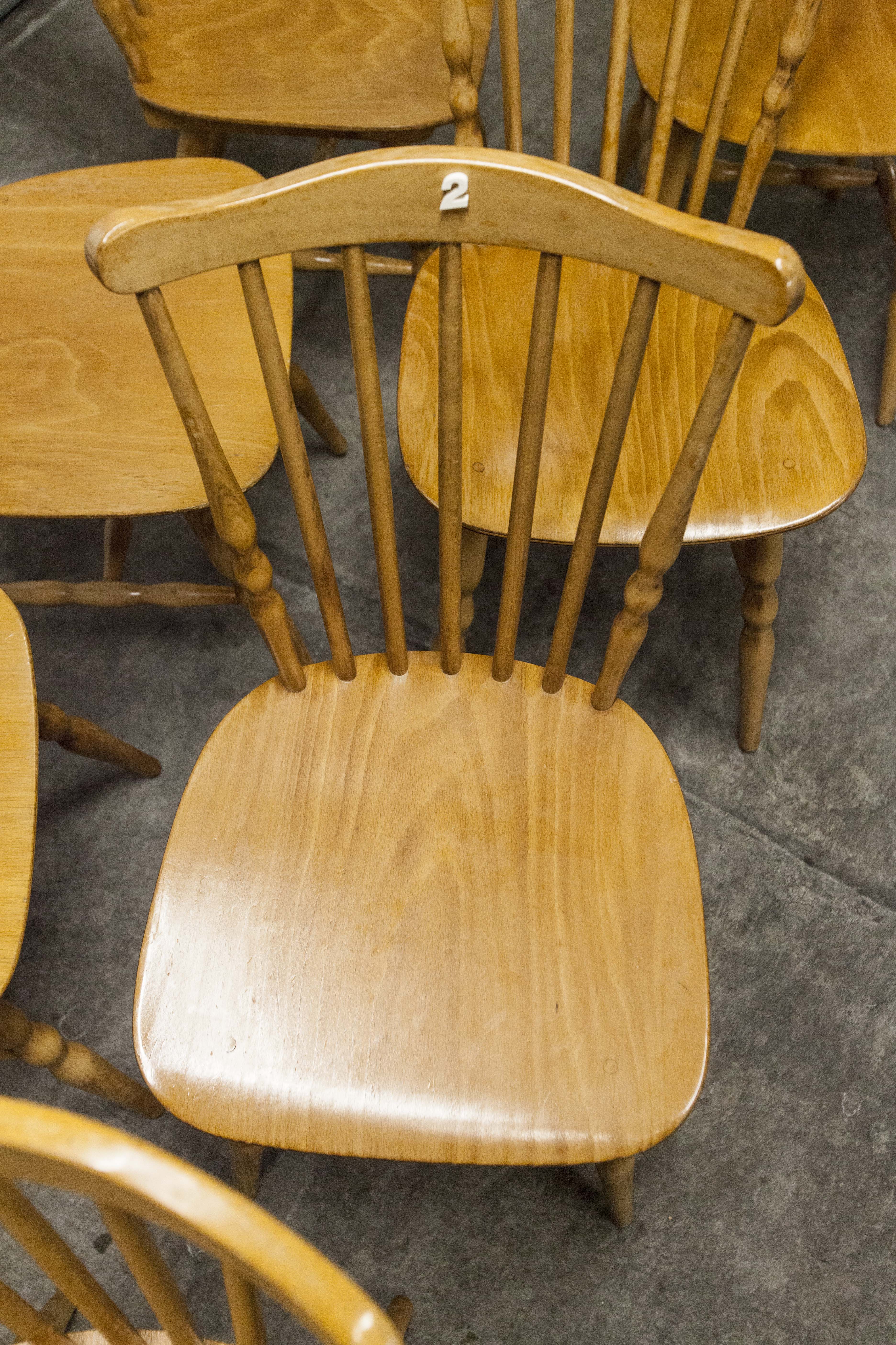 Set of 8 Baumann chairs "Florida"