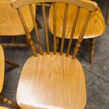 Set of 8 Baumann chairs "Florida"