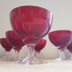 Ensemble de six verres, Murano