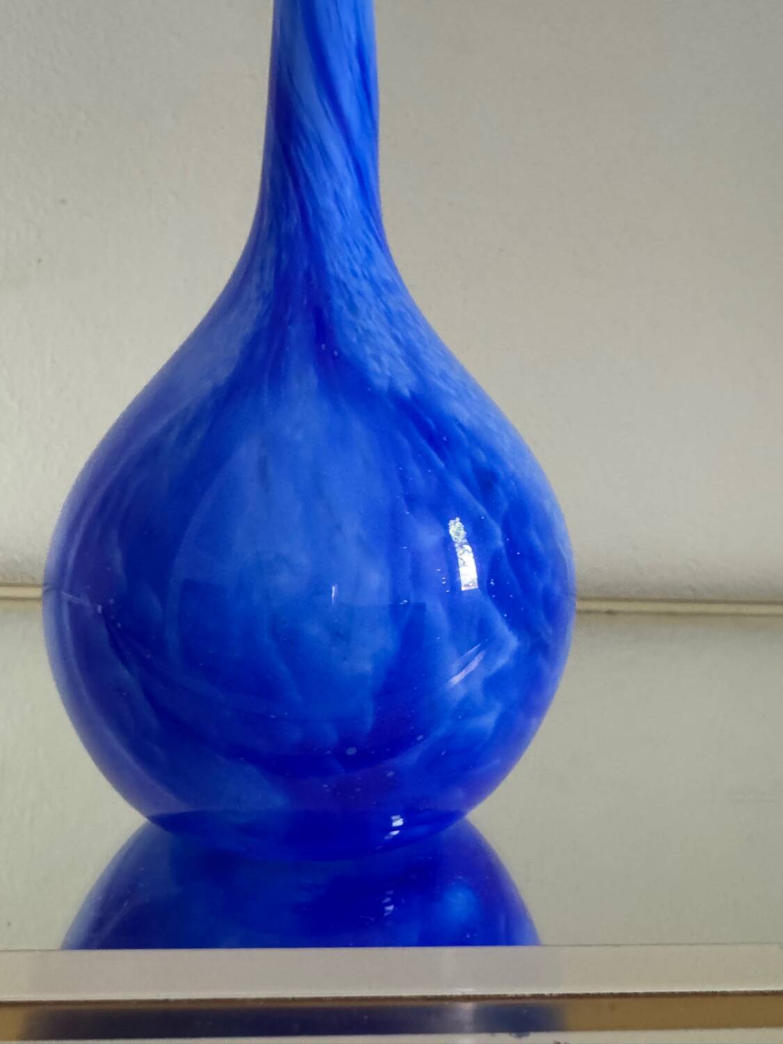 Antique Murano glass soliflore vase