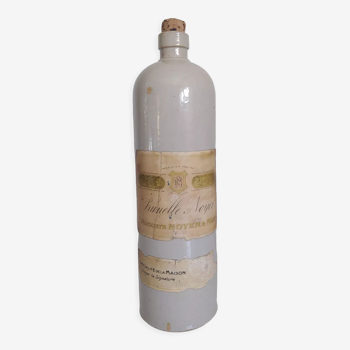 Stoneware liqueur bottle