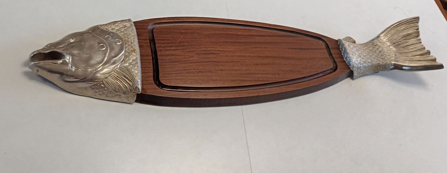 Vintage ICPMO fish tray