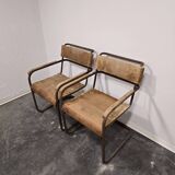 Paire de chaises B34 années 1950