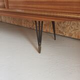 Brown formica sideboard