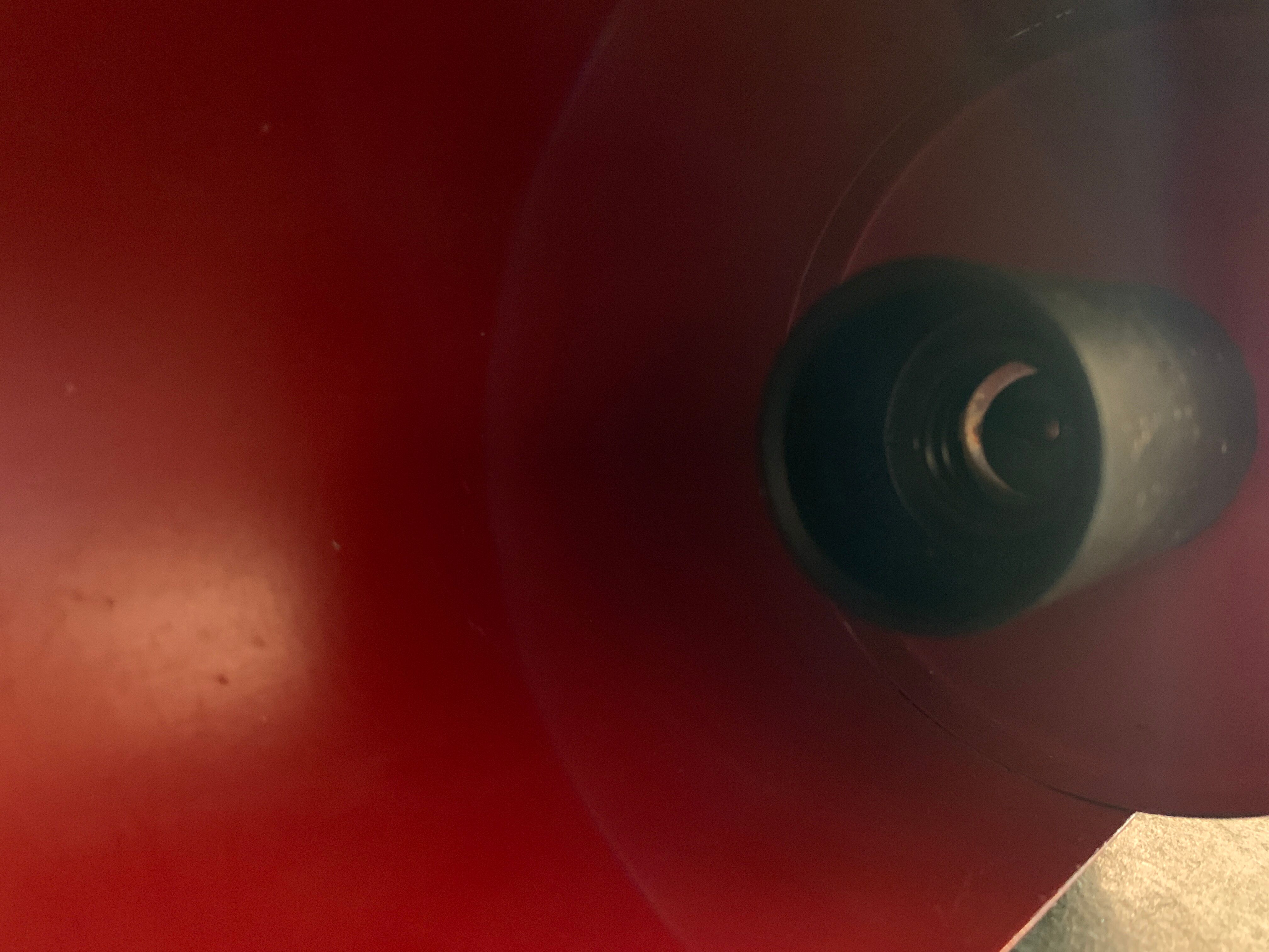 Wall lamp red roller Ikea 1980