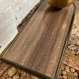 Standing ashtray with shelf from the 60s and 70s