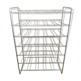 Metal bottle shelf locker