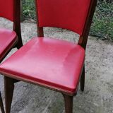 4 art deco chairs