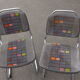 Duo of vintage cantilever chairs