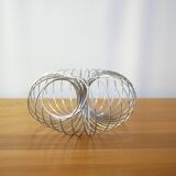 Vintage metal fruit basket