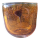 Bubble glass vase