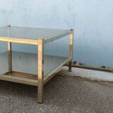 Table basse chrome vintage