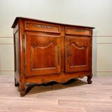 Provençal Buffet In Walnut From Louis XV 18th Century