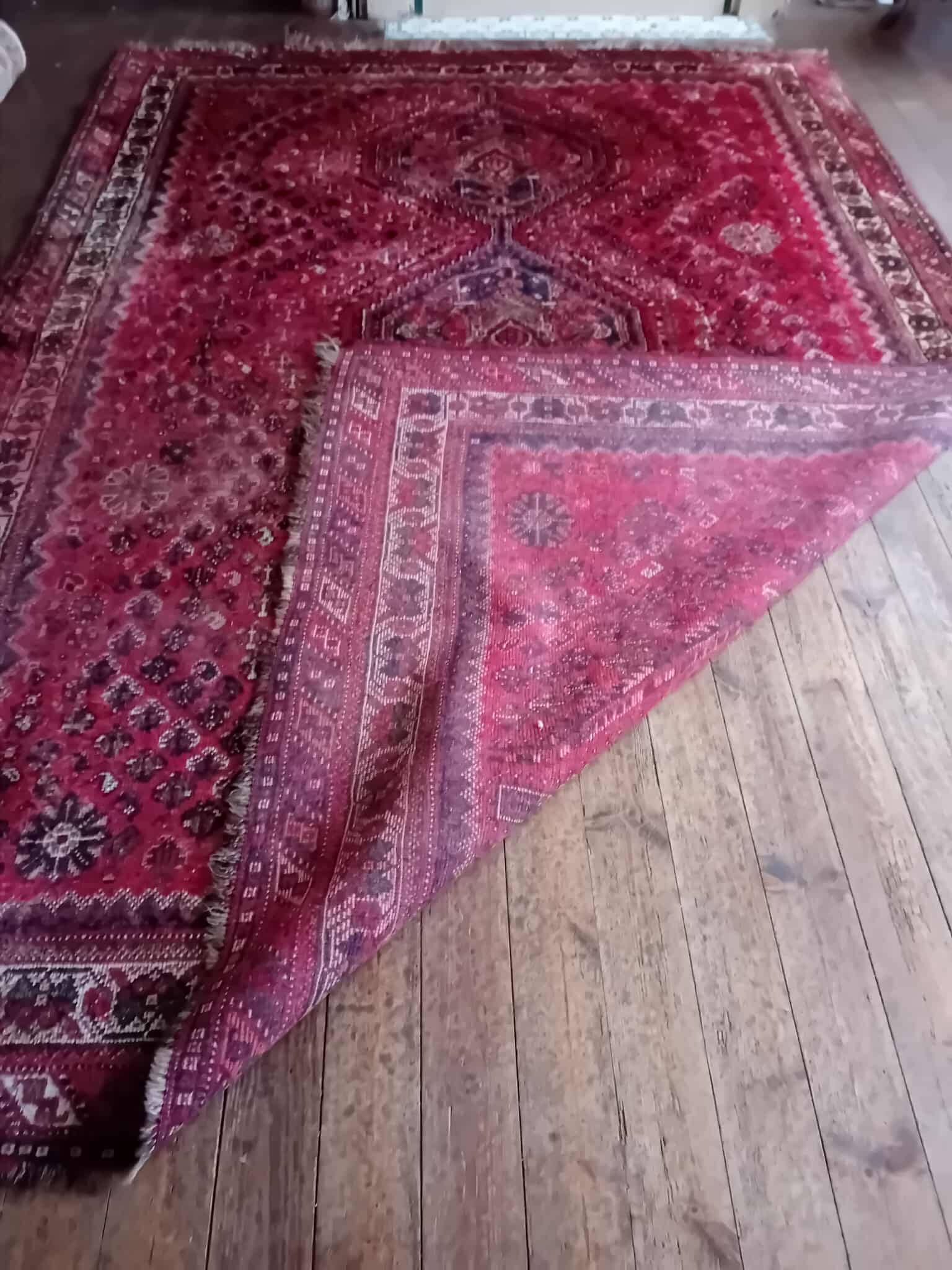 Tapis Persan Qashqaï fait main 315x222cm