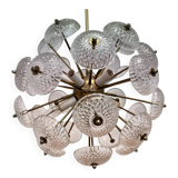 Dandelion, Sputnik chandelier by Kamenicky Senov, 1970