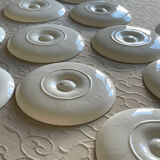 11 oyster plates 1960.