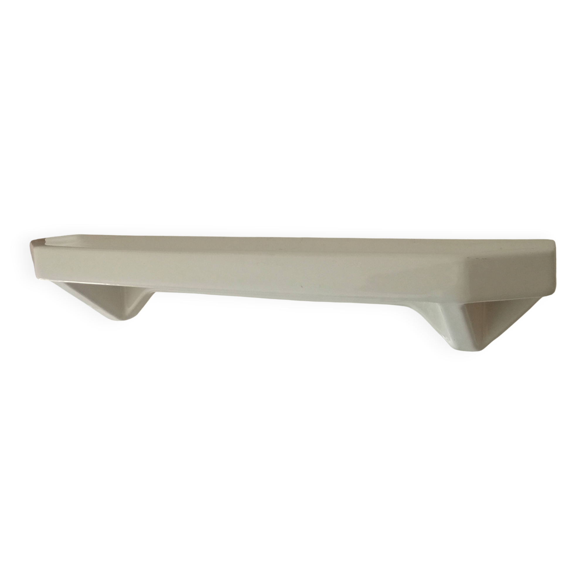 Vintage wall shelf from Lyon Vaise, Art Deco 1930 in ceramic.
