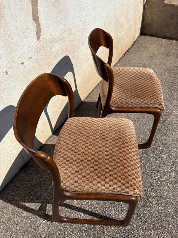 Duo de chaise traîneau