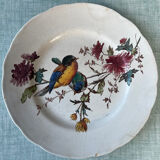 6 polychrome flat plates HB&Cie Choisy Le Roi