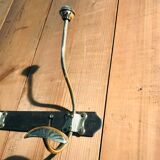 Beautiful 1900 brass and steel wall pad