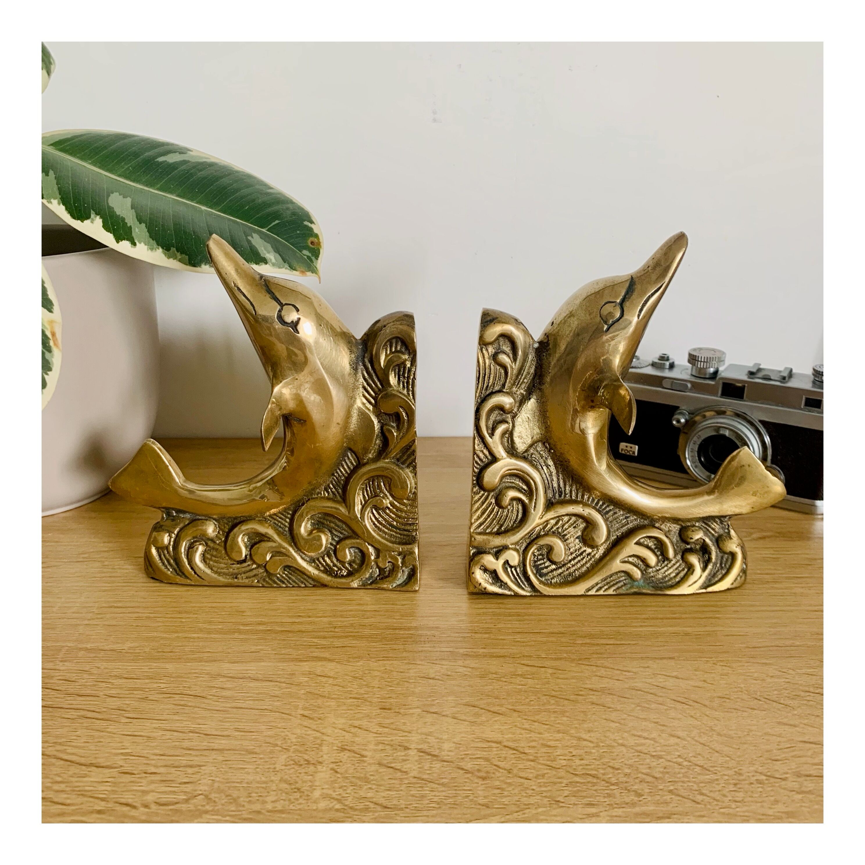 Greenhouse book art deco vintage dolphin