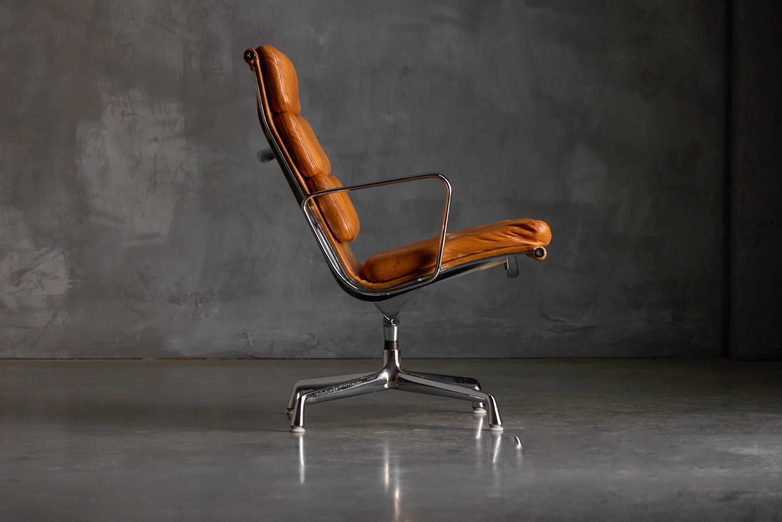 EA216 Soft Pad Chair by Charles and Ray Eames, USA, 1969
