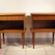 Deux tables de chevet années 60-70