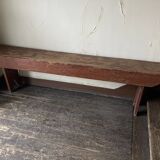 Shaker farm bench mid-19th century popular art Hudson Valley USA