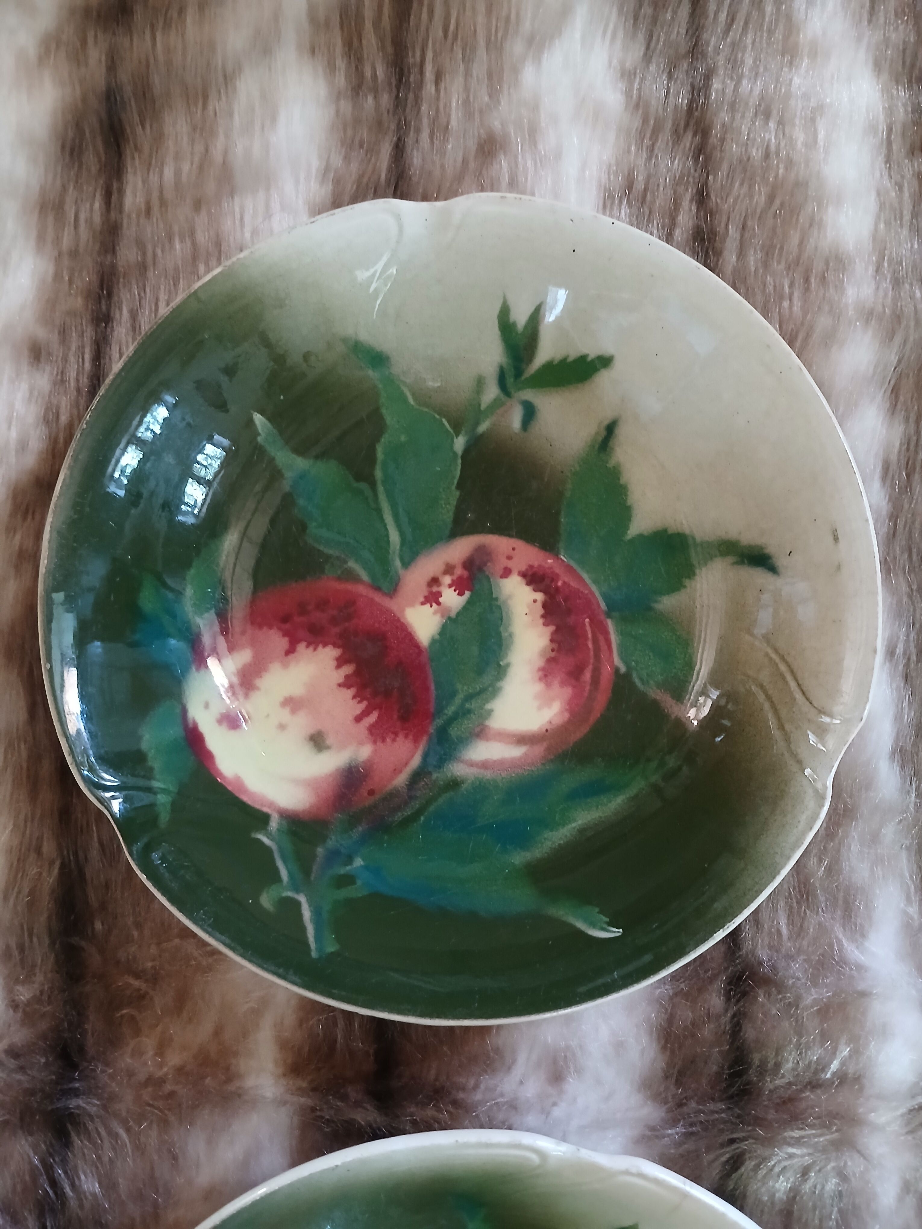 2 very old deep plates