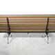 Compact sofa Eames Vitra Alexander Girard Miller stripe fabric