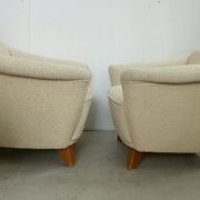 Pair scandinavian armchairs