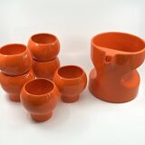 Ceramic bowl/pitcher set • Georges Lanteri for ARP • Circa 70