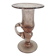 Vintage Biot bubble-blown glass candlestick