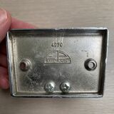 Chromed metal bathroom set