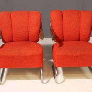 Pair of Bauhaus cantilever armchairs | Thonet, 1930s