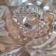 Pair of crystal bottle coasters