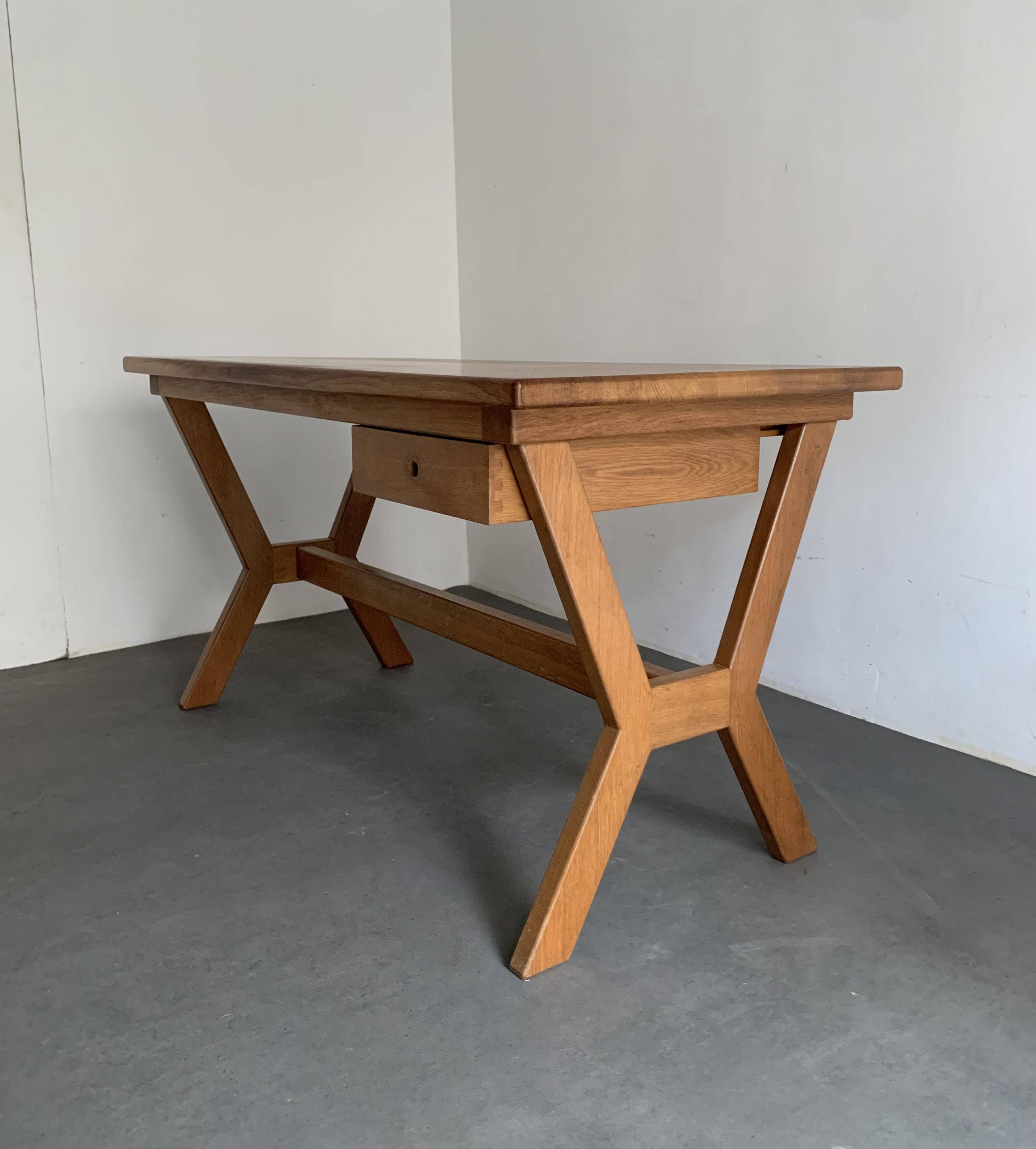 1960s wooden desk