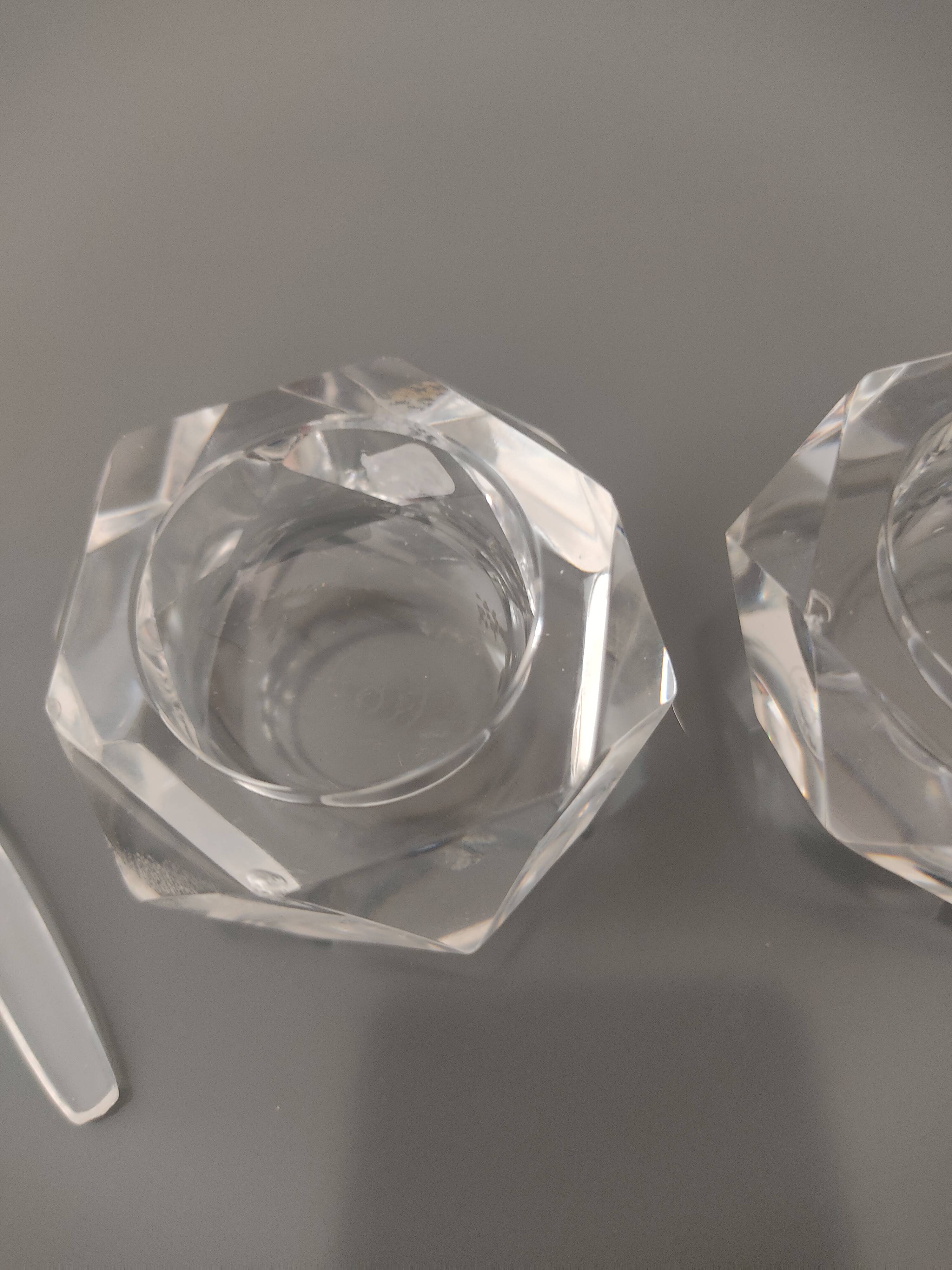 Salière cristal Baccarat vintage.