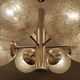 Large Vintage Bubble Glass Pendant Light