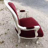 Louis XV child's cabriolet armchair