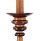 Totem wooden lamp, 70s