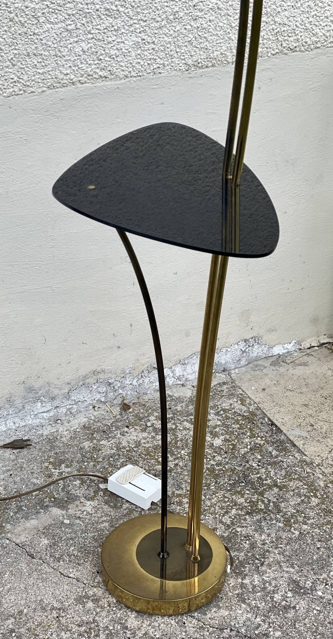 Arlus vintage 1950 reed floor lamp
