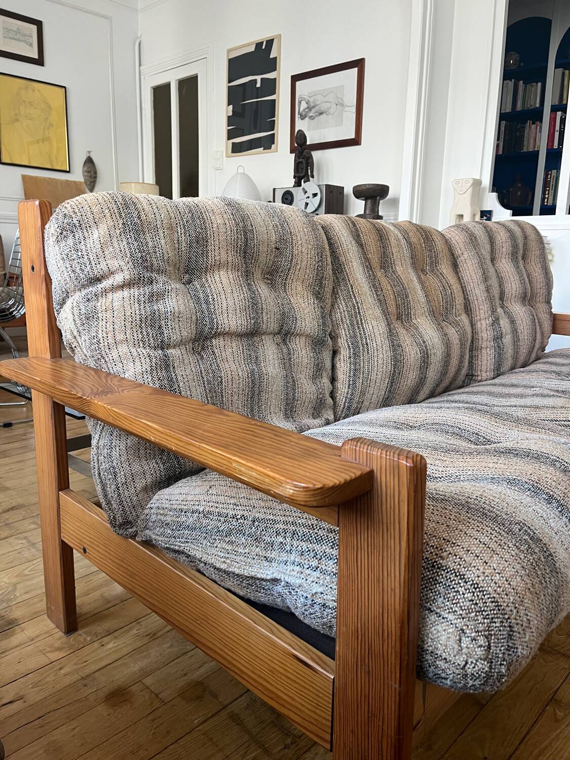 Vintage pine bench