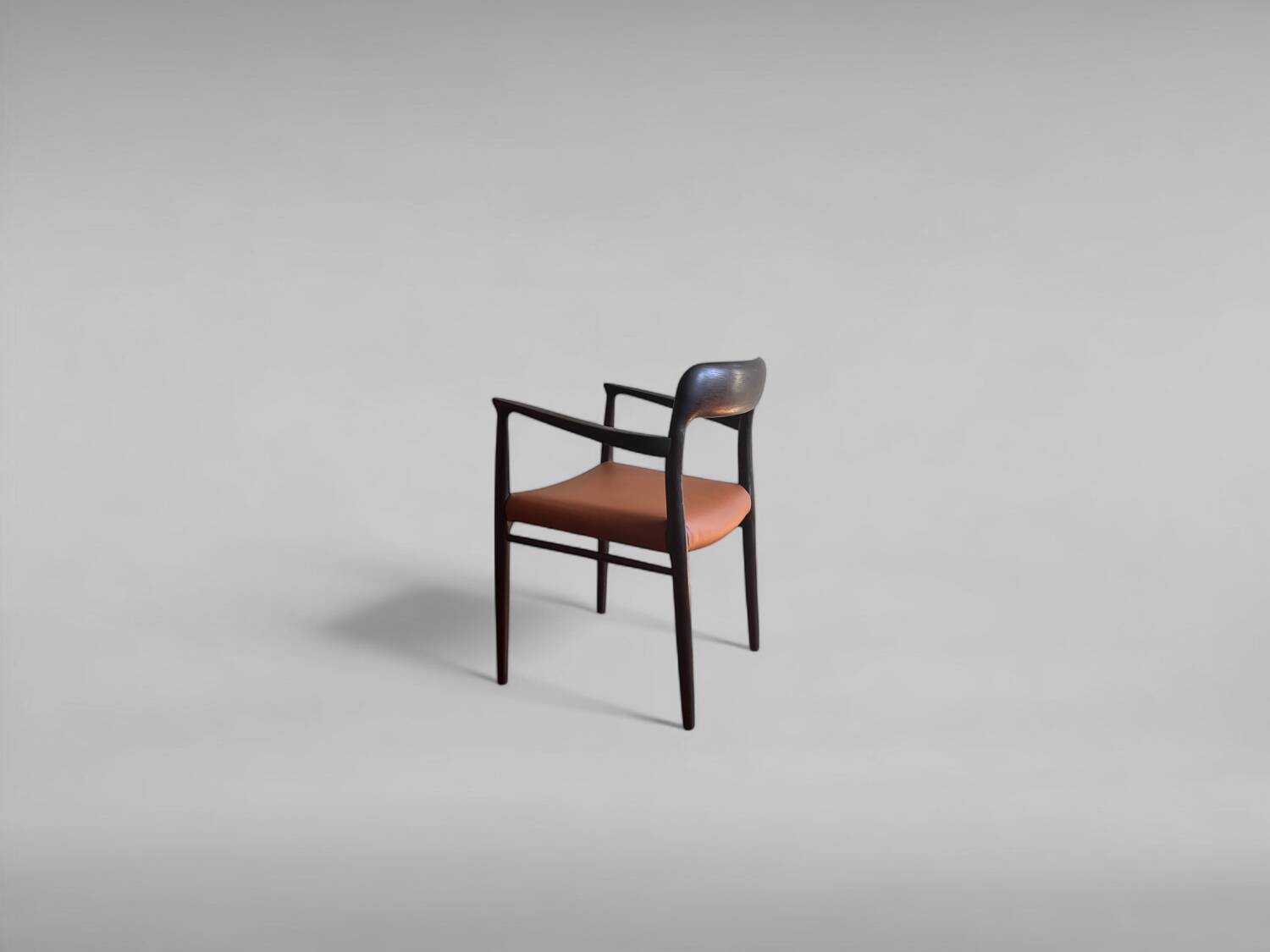 Danish Armlehnenstühle Modell 56 Von Niels O. Møller, 4er Set