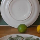Assiettes à huîtres en faïence de Belon