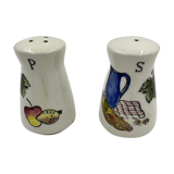 Salière et poivrier en céramique