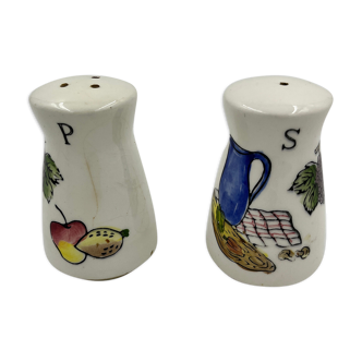 Ceramic salt and pepper shaker